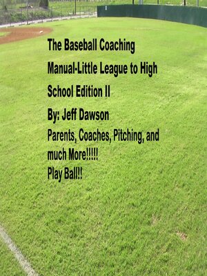 cover image of The Baseball Coaching Manual